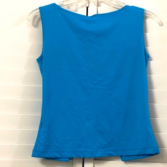 Forever 21 blue top w/belly button cut out Size L - Picture 3 of 13